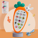 Baby Electronic Phone Toys Music Early Childhood Educational Toys Multi-function Simulation Phone Toys - Image 4