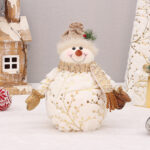 Long Velvet Christmas Snowman Decorative Supplies - Image 10