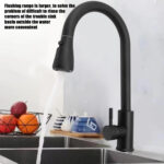 360 Kitchen Sink Mixer Taps Pull Out Spout Spray Single Lever Modern Mono Tap - Image 9