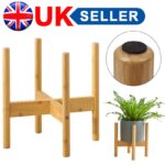 Large 35cm Indoor Plant Pot Stand Brown Tribal Cement 35cm Pot Holder Planter UK - Image 4