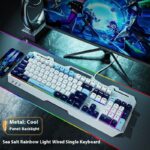 Keyboard Wired Mechanical Feeling Gaming Electronic Sports Desktop Computer Mute - Image 10