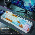 Keyboard Wired Mechanical Feeling Gaming Electronic Sports Desktop Computer Mute - Image 7