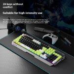 Keyboard Wired Mechanical Feeling Gaming Electronic Sports Desktop Computer Mute - Image 2